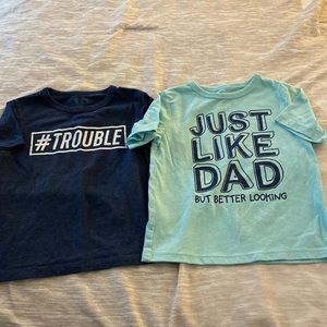 Adorable Shirt Sleeve Shirts with Cute Graphics 2 T